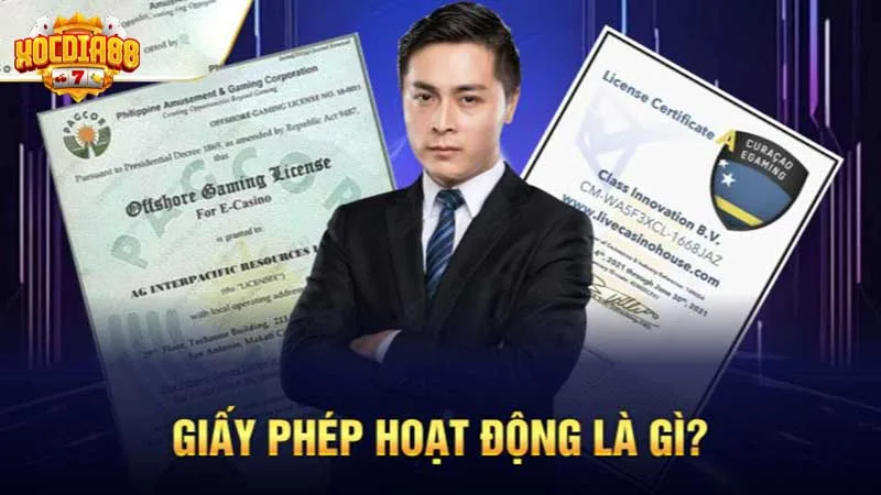 Giấy phép hoạt động XOCDIA88 như lời khẳng định sự uy tín đối với người chơi Giấy phép hoạt động XOCDIA88 như lời khẳng định sự uy tín đối với người chơi